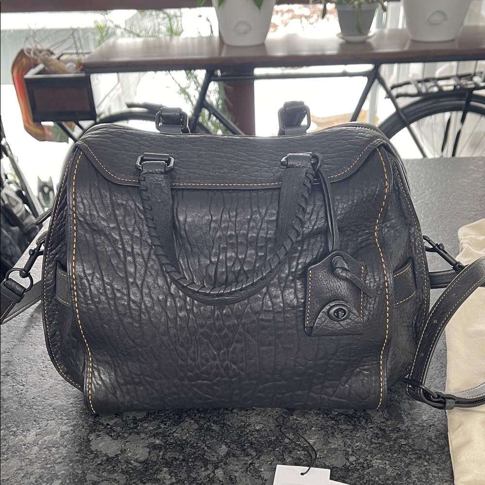 COACH 1941 Ace Satchel 28 Glovetanned Nappa Pebbled Leather 38223 BNWT - Picture 2 of 12